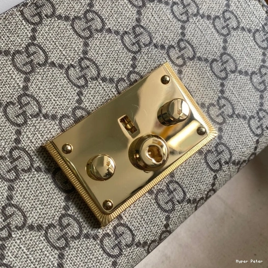 Hyper Peter GUCCI small bag padlock shoulder 0804